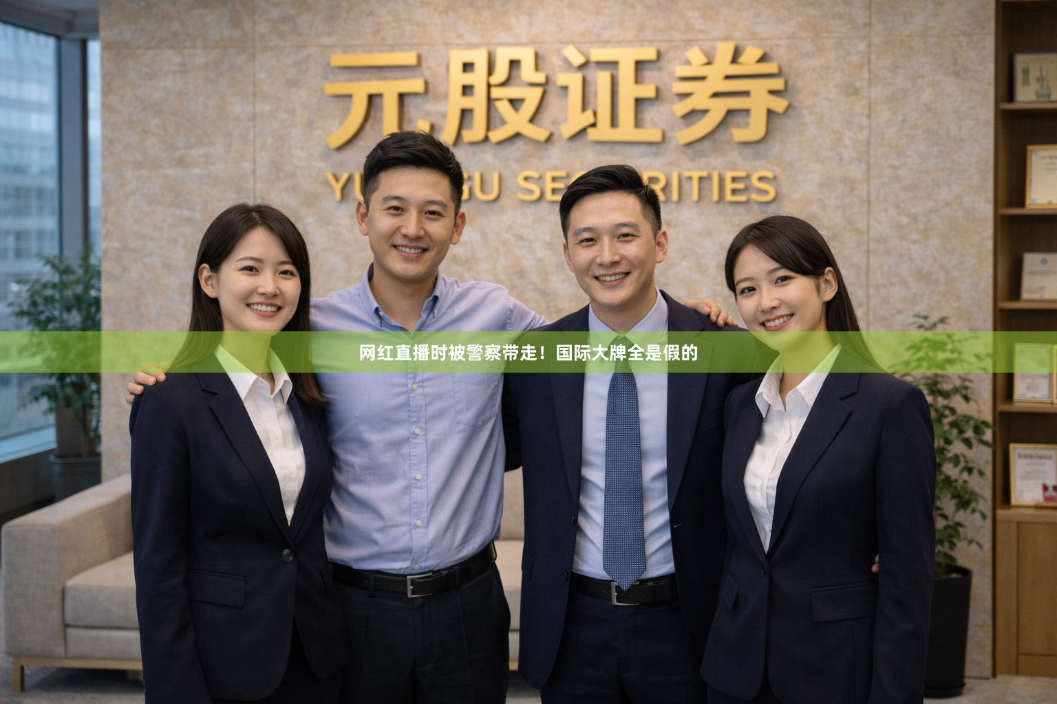 网红直播时被警察带走！国际大牌全是假的