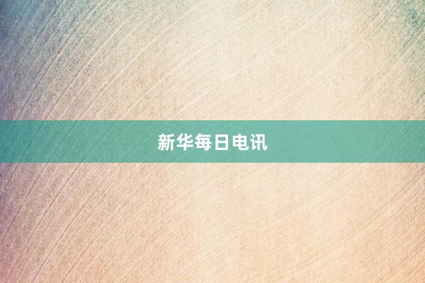 新华每日电讯
